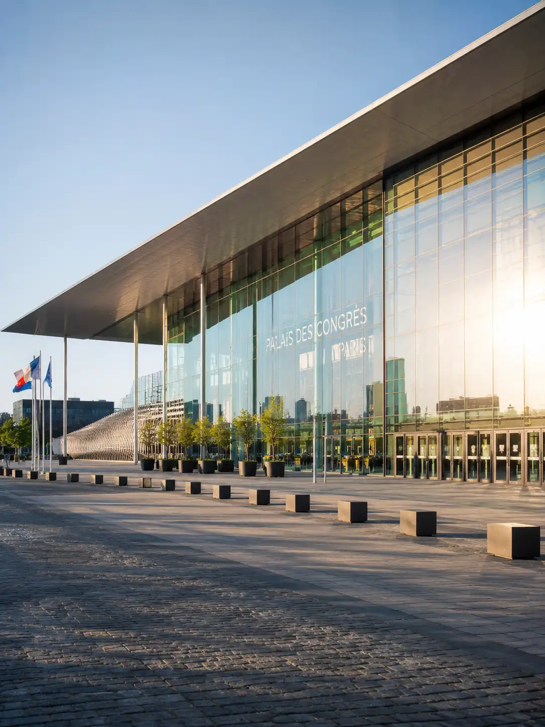 Modern convention center for corporate conventions