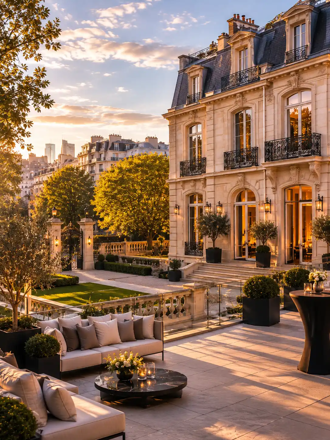 Hôtel particulier de prestige pour événements d'entreprise à Neuilly-sur-Seine